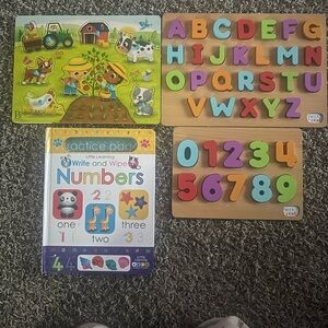 Colorful Alphabet and Number Learning Set